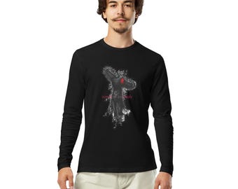 BULLfrog-Long Sleeve Fitted Crew