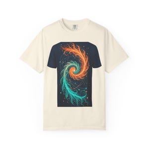FHIR Shirt, Set Your Data On FHIR Cosmic Flame Tee, Healthcare Interoperability Developer Gift, Health IT Data Nerd Shirt