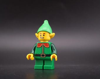 LEGO® Christmas Elf Minifigure #66 Santa’s Little Helper With Green Sweater