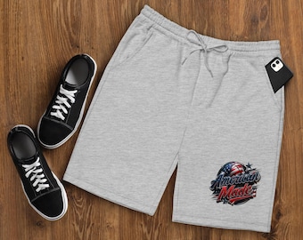 Custom American-Made Men's fleece shorts