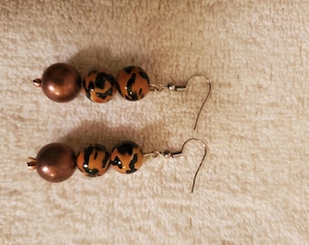 Casual handcrafted one of a kind earrings