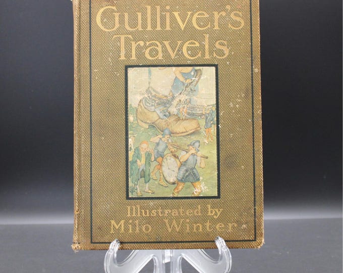 Antique Gulliver's Travels 1912 Windermere Milo Winter Illustrated Rand McNally