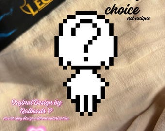 Champion personnalisé | Porte-clés League of Legends | Pixel Art en perles à repasser