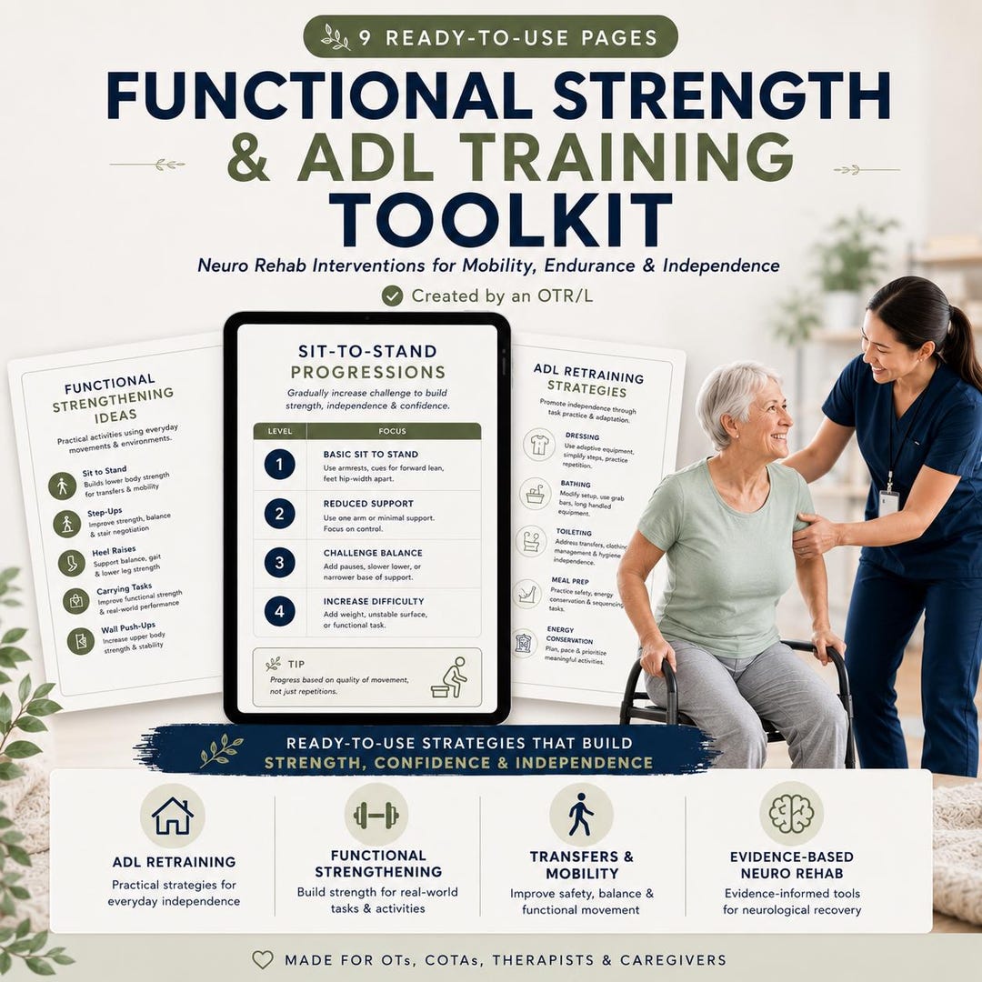 Max Ot Training.pdf Neuro Rehab OT Toolkit With Intervention Ideas | Functional Strength ...