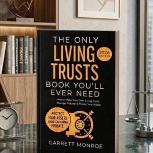 DIY Living Trust Guide | Estate Planning Book & Inheritance Protection Checklist | How to Avoid Probate, Save on Taxes Digital Download
