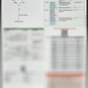 May include: A white paper with text and diagrams related to anticoagulation. The top of the paper reads "Quick Clinical Reference for Anticoagulation, Level 1". The text includes "Extrinsic Pathway", "Warfarin", and "Heparin".