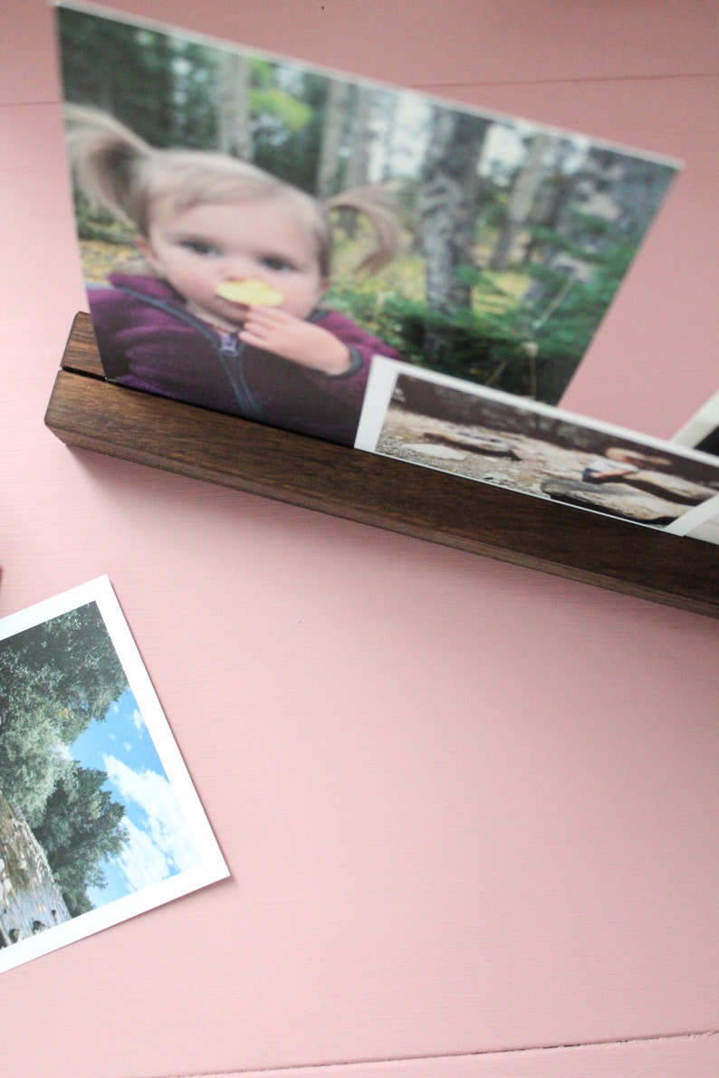 Photo Shelf Photo Rail Photo Ledge Desk Decor Maple Shelf Etsy