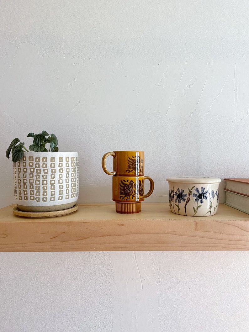 Floating Shelf Floating Shelves, Farmhouse Style Floating Shelf, Nursery Shelf, Rustic Shelving, Floating Nightstand afbeelding 7