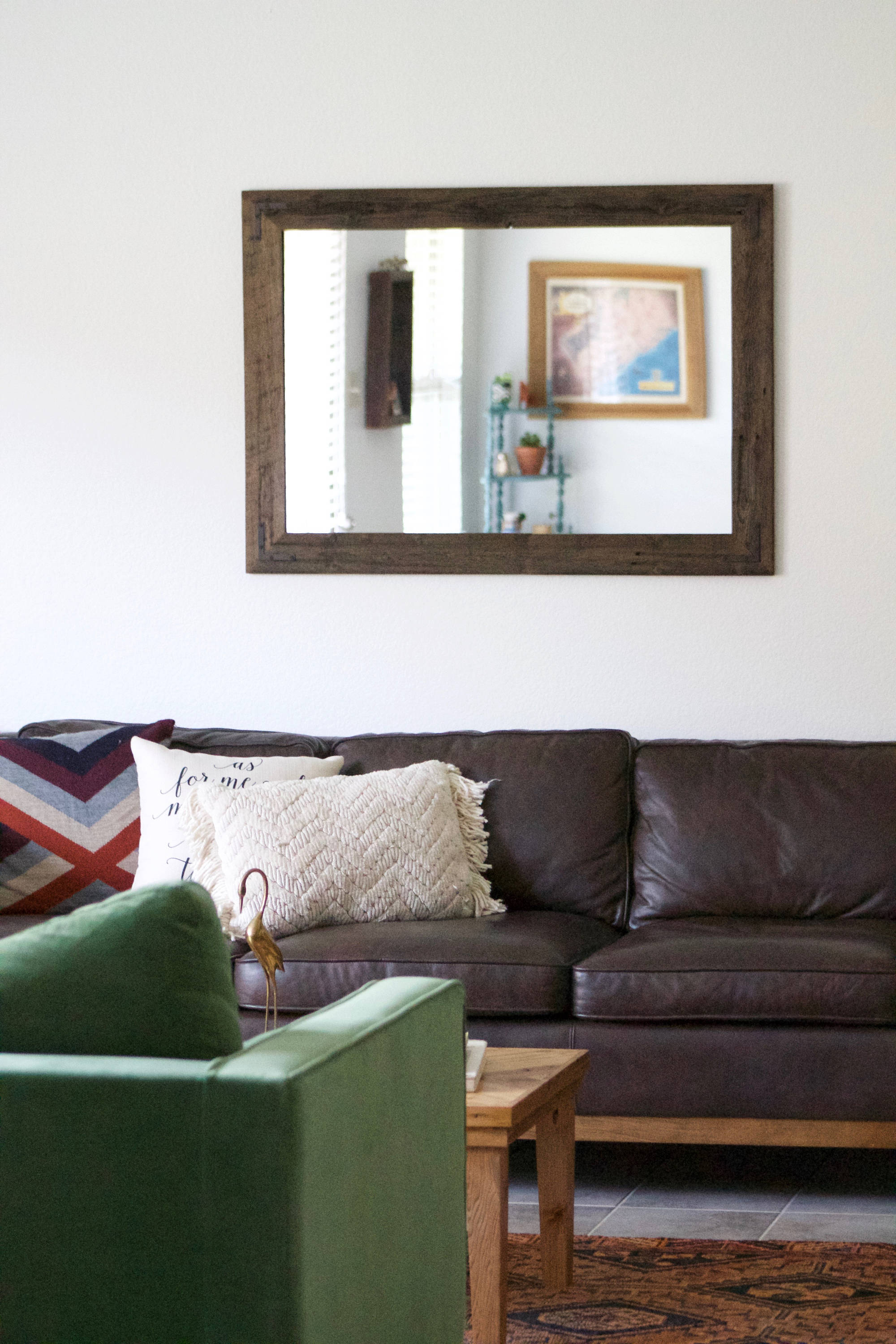 Large Wall Mirror Large Wood Framed Mirror Large Bathroom | Etsy UK