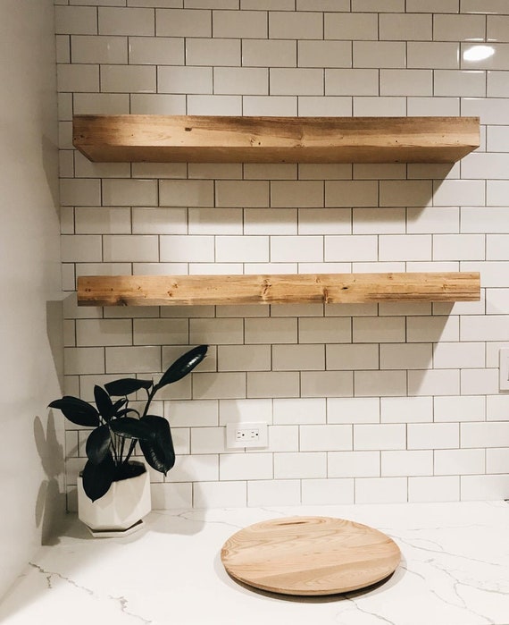Etsy on sale shelves wood