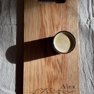 Engraved Cheese Board with Mountains, Personalized Gift For Him, For Mountain Lovers, Personalized Cutting Board for Christmas Gift 画像 7