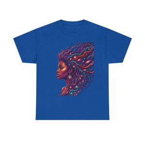 Camiseta Black Futures / Camiseta con retrato de galaxia psicodélica imagen 2