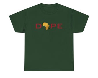 T-shirt grafica DOPE Africa