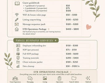 Price List