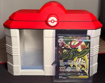 Chargeur vertical et distributeur de pochettes - porte-cartes inspiré du centre Pokémon