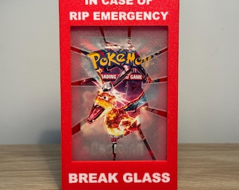 Présentoir magnétique mural pour paquets de cartes à collectionner Rip Emergency – Cadeau idéal pour les collectionneurs
