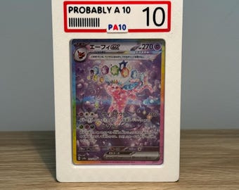 Probablement A 10 (PA10) – Présentoir pour cartes à collectionner, étui pour cartes non gradées et étui rigide, présentoir pour cartes gradées