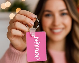 Personalized Name Keychain, Custom Keychain, Custom Name Keychain, Personalized Keychain, Bridesmaid Gift, Best Friend Gift