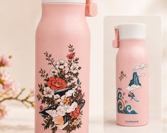 A beautifully crafted insulated tumbler that blends artistic expression with everyday functionality.