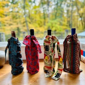 Cloth wine bags bulk sales