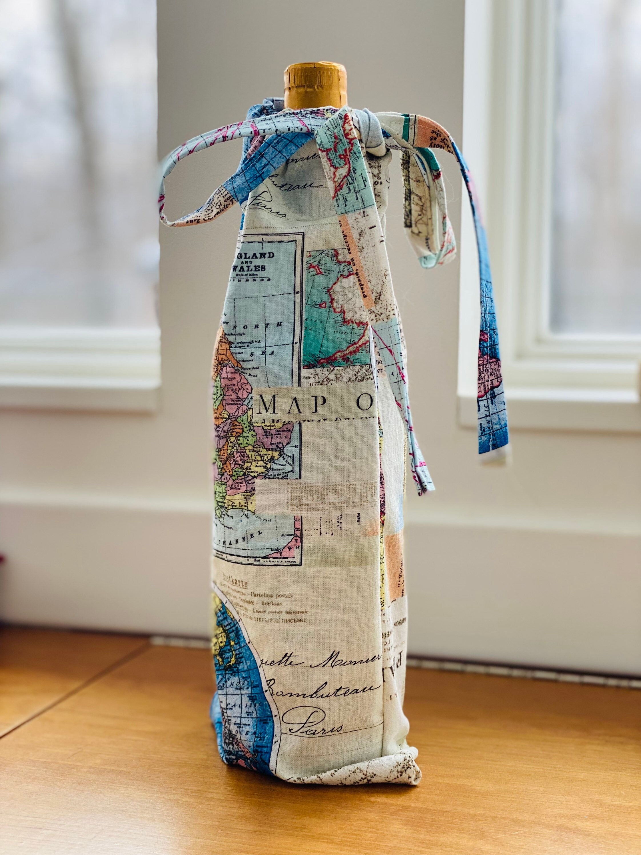 Reusable wine bag Etsy