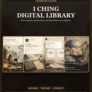 Complete I Ching Digital Library | 686 Pages, 7 PDF Books