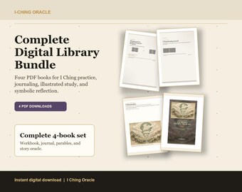 Complete I Ching Digital Library Bundle | 4 PDF Books