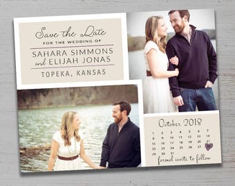 save the date magnet