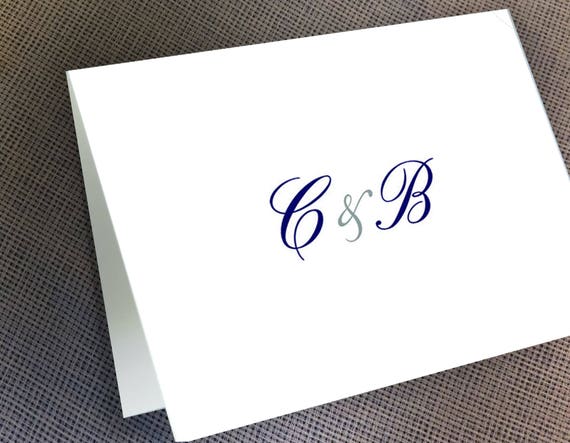 wedding thank you cards folded thank you cards with envelopes etsy folded thank you cards