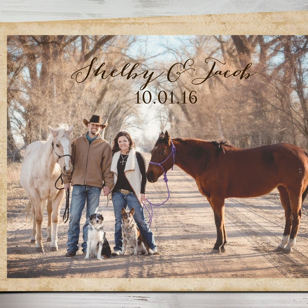 Western Wedding Save The Dates Photo Magnets Postcards Cards Invites Invitations western country vintage rustic antique barn sepia