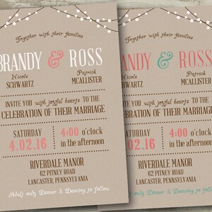 Coral Mint Wedding Invitations Invites Announcements Burlap Burgundynavy Mint Blue Aqua Teal ...
