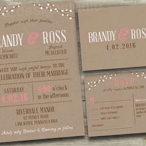 Coral Mint Wedding Invitations Invites Announcements Burlap Burgundynavy Mint Blue Aqua Teal ...