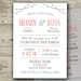 Coral Mint Wedding Invitations Invites Announcements Burlap Burgundynavy Mint Blue Aqua Teal ...