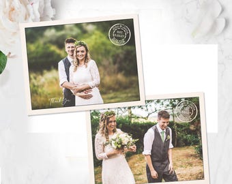 Wedding Modern Simple Save The Dates Thank you Magnets Cards Ranch Winery Wedding Printed country vintage style beige