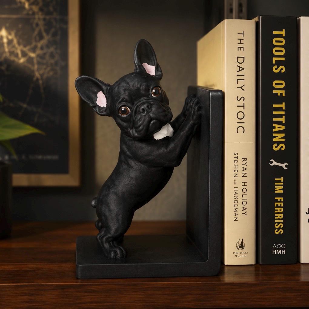 English Bulldog Book Ends - Etsy