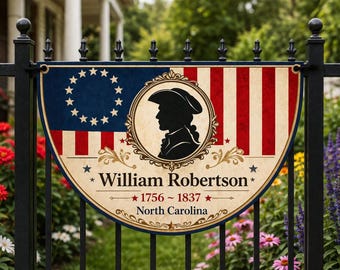 Custom Descendant of a Patriot Semiquincentennial, Ancestor Name, USA 250th Anniversary 1776-2026 Patriotic Yard Decor