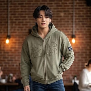 Bts Zip Up - Etsy