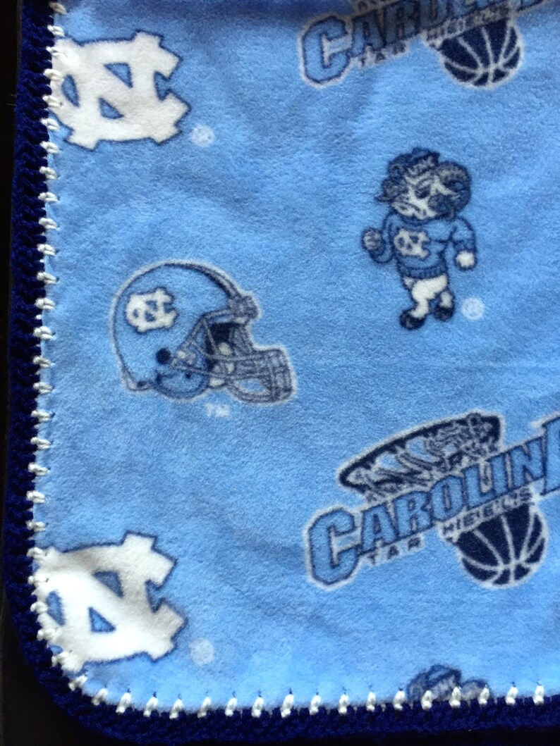 Sports Blanket North Carolina Tar Heels Baby Blanket North Carolina Tar Heels Blanket Tar Heels baby blanket Fleece Baby Blanket