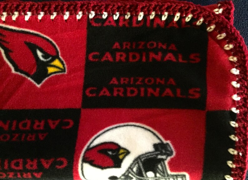 Arizona Cardinals Blanket/Fleece Blanket/Fleece Baby Etsy