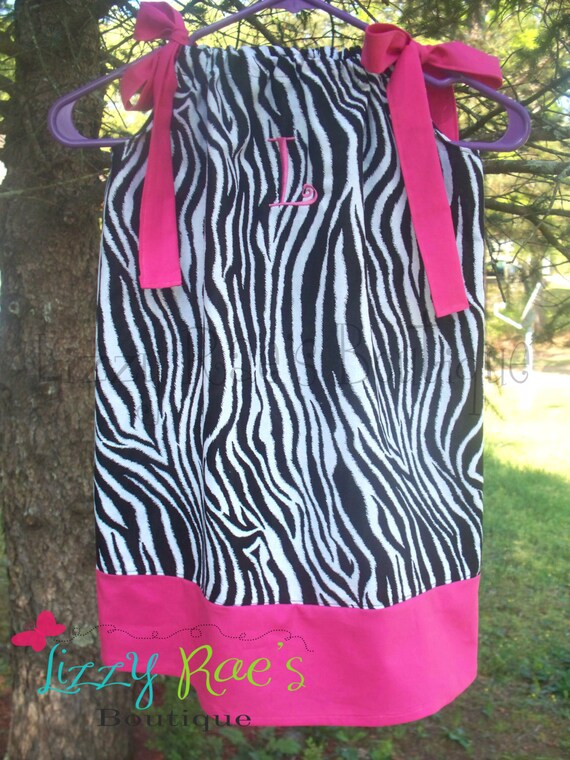 Items similar to Pillowcase dress Monogrammed Pillowcase Dress on Etsy