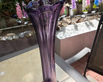 Dark Purple Sling Art Vase