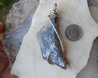 Apache Silver Silver Wrapped Pendant