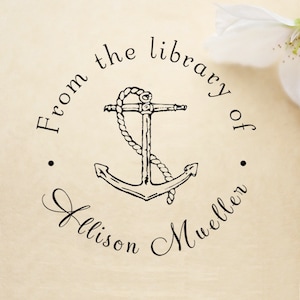 SELF INKING custom library stamp,personalized book stamp,this book belongs to,from the library of,LR111