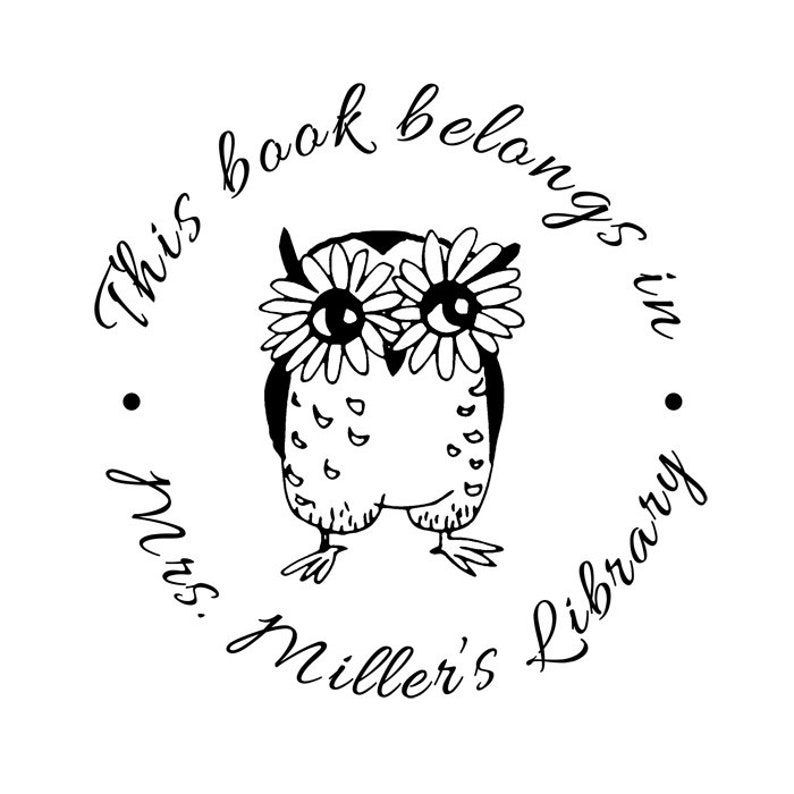 custom library stamp,SELF INKING personalized book stamp,teacher stamp,LR14 on sale