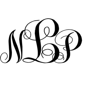 SELF INKING benutzerdefinierte Monogramm Stempel, personalisierte Hochzeit Stempel, M01