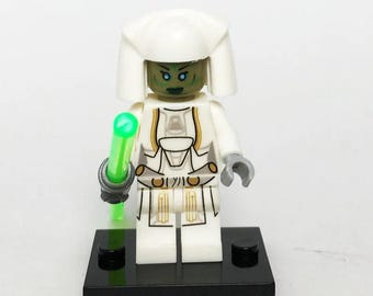 Custom Star Wars Female Jedi Luminara Unduli Minifigure