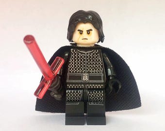 Custom Star Wars Dark Jedi Kylo Ren Minifigure