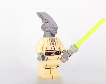 Custom Star Wars Jedi Council Elder Coleman Trebor Minifigure