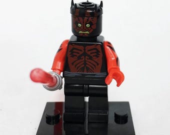 Custom Star Wars the Sith Lord Darth Maul Minifigure