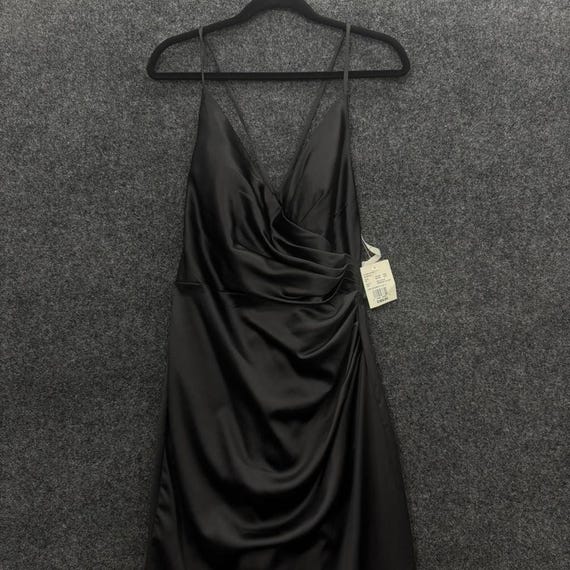 david's bridal black formal dress NWT Vintage Galina Signature Women's 12 occasion-valentines